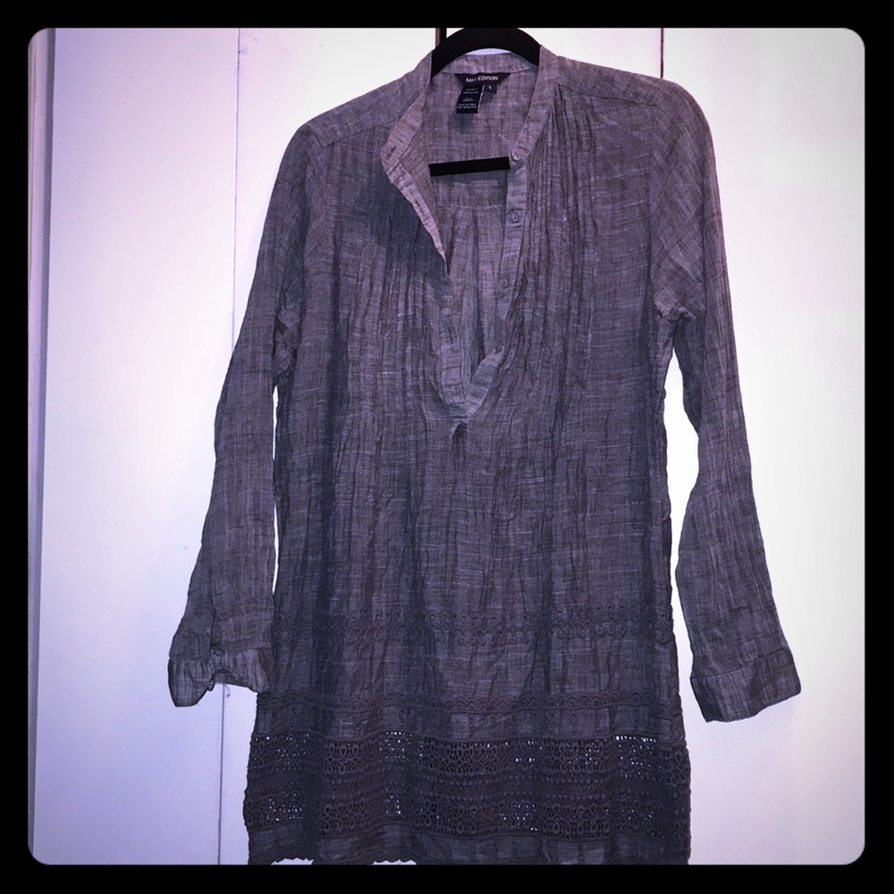 Peasant style linen shirt!